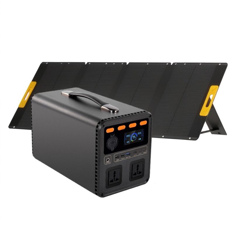 PV 400W Efisiensi Tinggi Pure Sinus Wave Dua arah Inversion Power Supply Station Dengan PD3.0/Apple2.4A Untuk UPS Backup